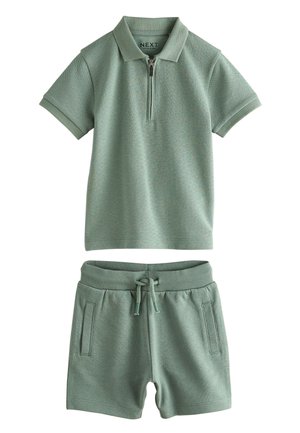 Kratke hlače - sage green texture