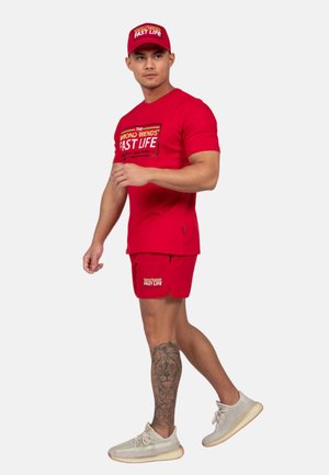 FAST LIFE GRANDPARENT - Shorts da mare - rood