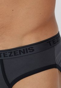 Tezenis BORDI CONTRASTO CON LOGO - Slip - Grey