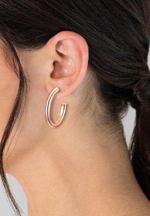 Earrings - rose gold-coloured