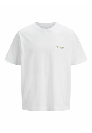 Jack & Jones, Backprintet - T-Shirt print - bright white