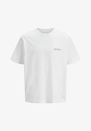 Jack & Jones, Backprintet - T-Shirt print - bright white