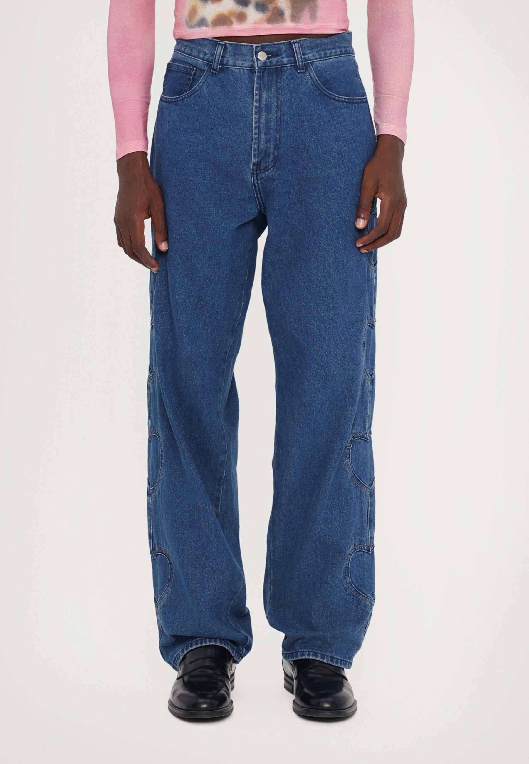 【関税込み】Carne Bollente ブルー Country Crush ジーンズ CARNE BOLLENTE Country Crush Jeans | Blue | FARFETCH