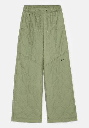 Nike Sportswear ESSENTIAL PANT - Träningsbyxor - oil green/black