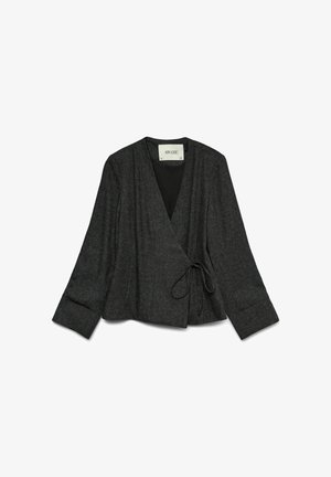 Vero Moda, BLAZER AWUTHALIA BLAZER - Blazer - dark grey melange