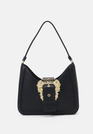 GRANA BUCKLE SHOULDER BAG - Torebka - black