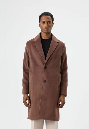 REGULAR FIT - Halflange jas - brown