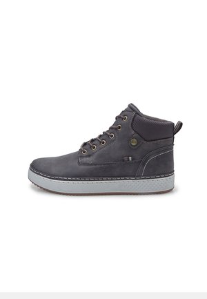 Stivaletti stringati - marrone