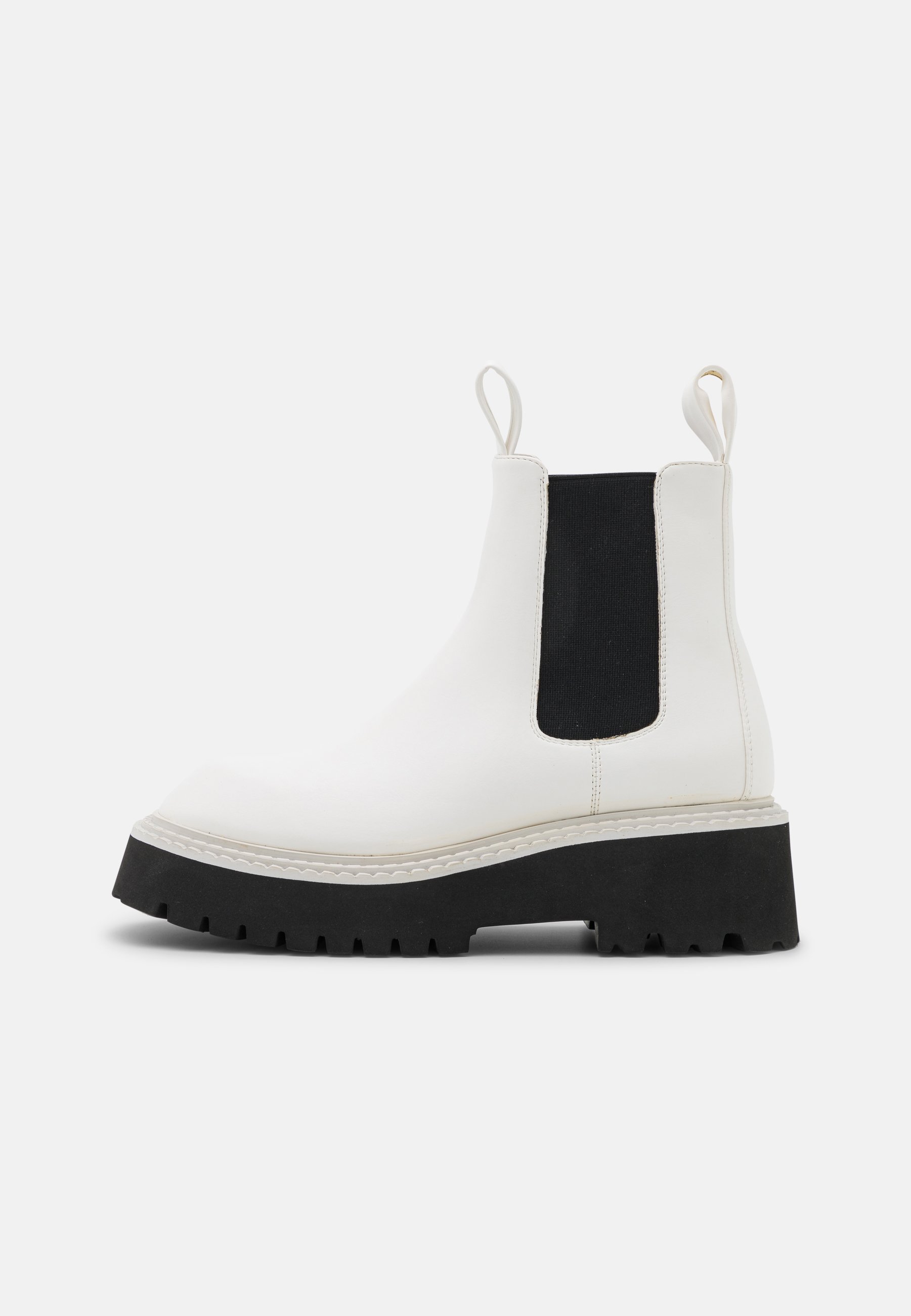 DeeZee Botines con plataforma - white/blanco - Zalando.es