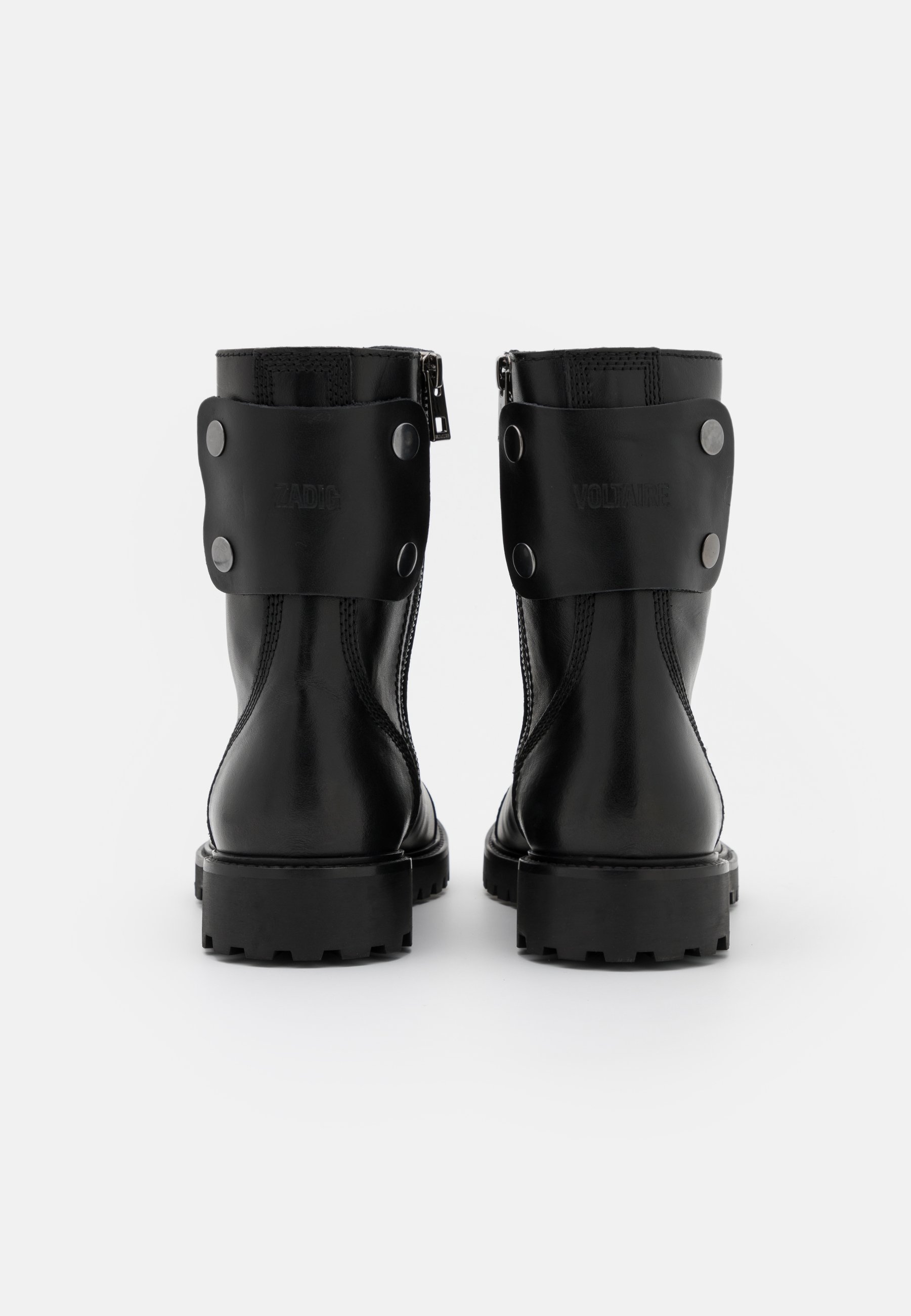 Zadig & Voltaire JOE SMOOTH - Lace-up ankle boots - noir/black