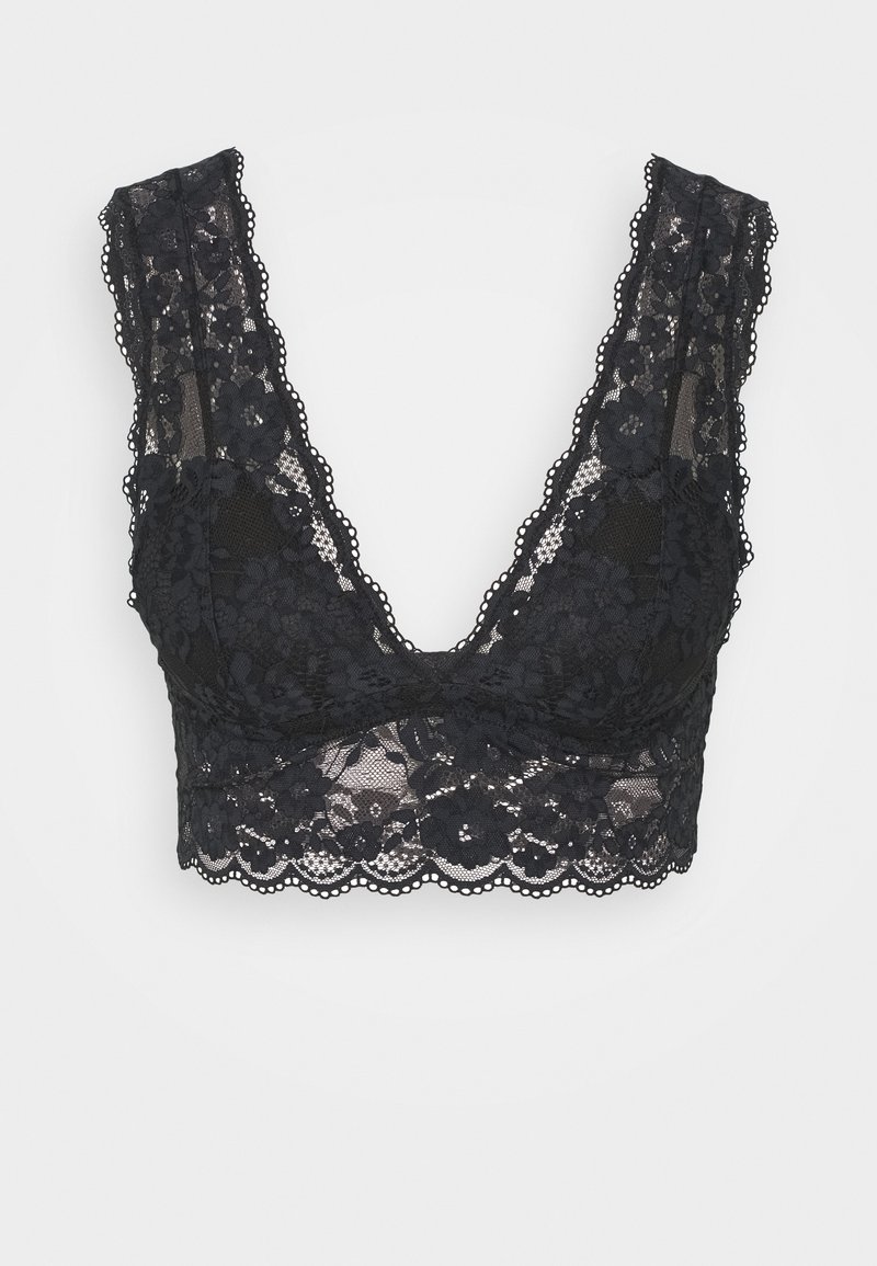 Lindex - BRA IRIS BRALETTE - Korzet - black, Zvětšit