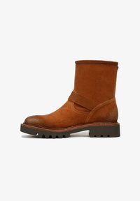 Niet geselecteerd, amber brown