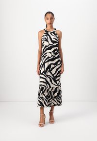 TOM TAILOR - AMERICAN NECKLINE - Maxi ruha - abstract beige Miniatűr kép 1