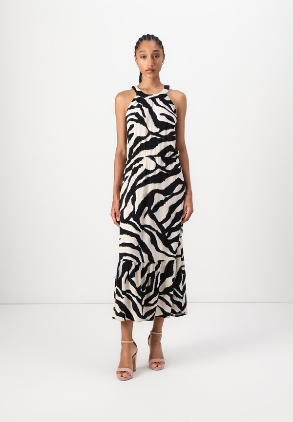 AMERICAN NECKLINE - Maxi dress - abstract beige
