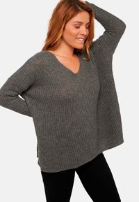 Mahogany DAENERYS - Strickpullover - thunder