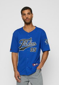 FUBU - VARSITY BASEBALL  - Marškinėliai su spaudiniu - blue Miniatiūros vaizdas 1
