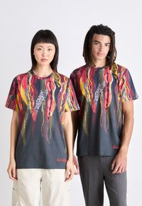 Carlo Colucci UNISEX - T-Shirt print - anthrazit