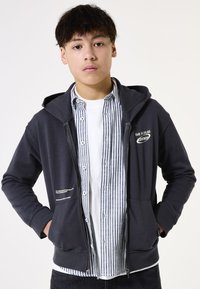 Garcia Sudadera con cremallera - caviar