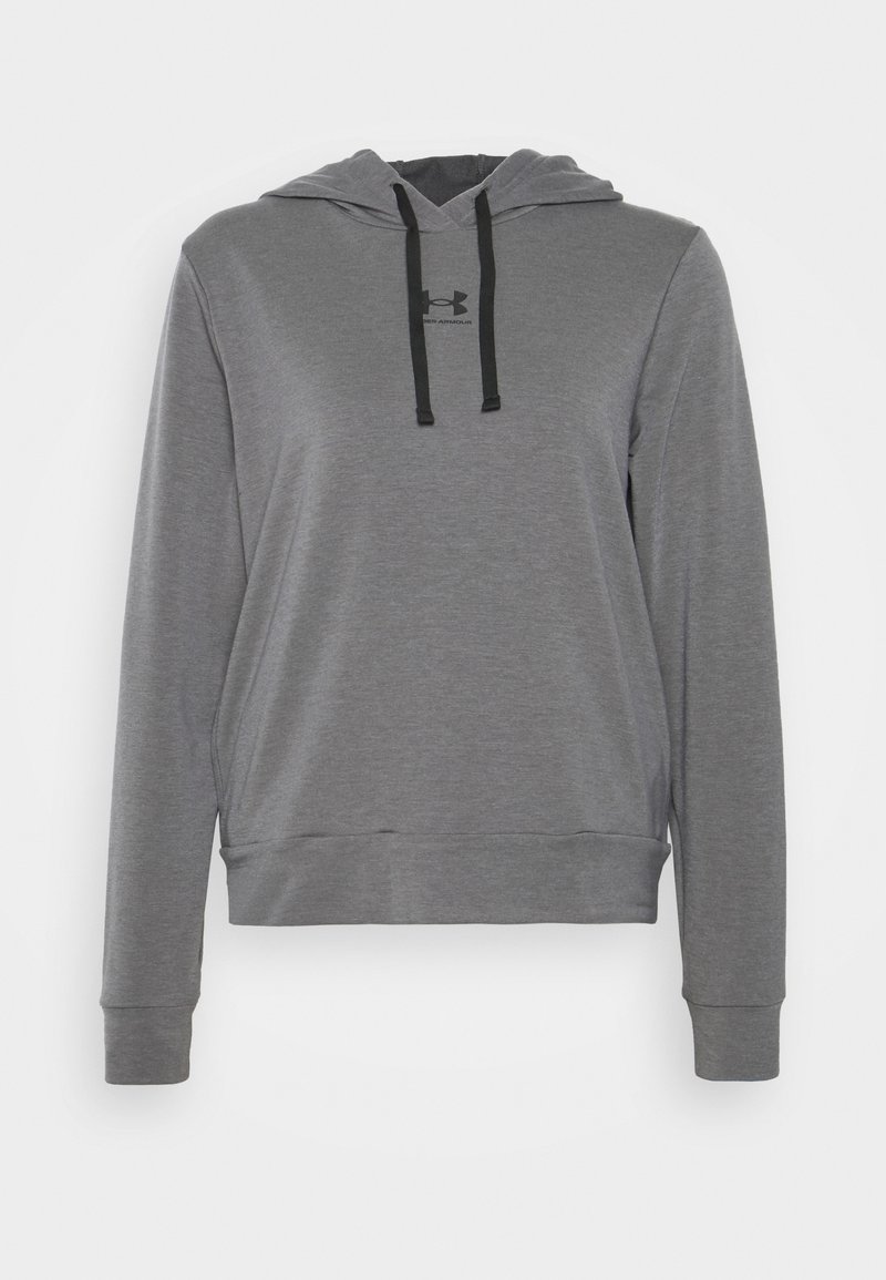 Under Armour - RIVAL TERRY - Mikina s kapucí - jet gray/mod gray/black, Zvětšit