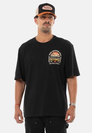 RELAXED FIT - Print T-shirt - black