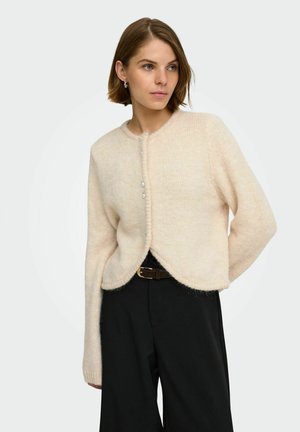 ONLY, CARDIGAN ONLZAGGIE CARDIGAN - Gilet - birch