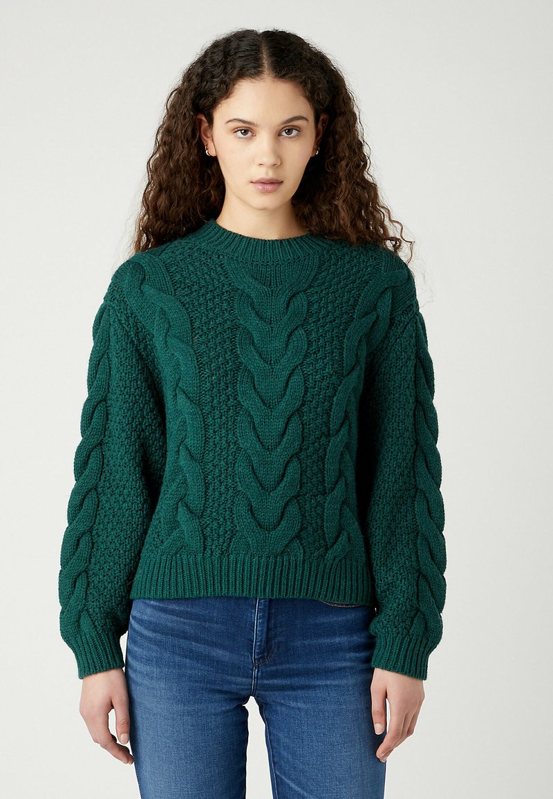 Matcha Striped Pullover