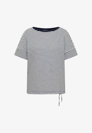 Cecil, T-SHIRT MIT RUNDHALS UND STREIFEN - T-shirt imprimé - universal blue
