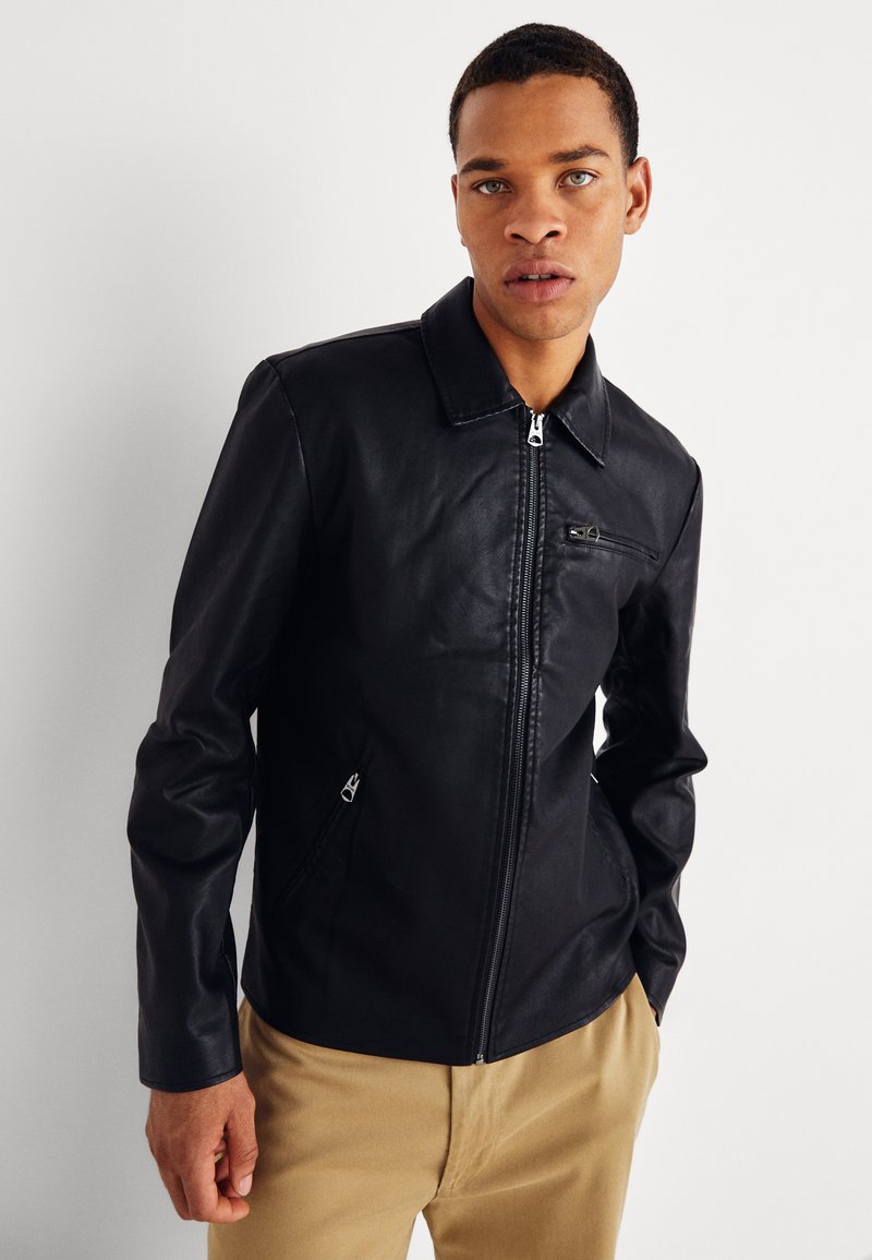 Only & Sons - ONSEVEN JACKET - Faux leather jacket - black, Enlarge