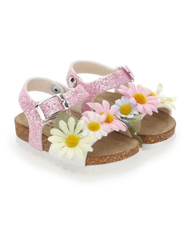 CON MARGHERITINE GLITTER - Sandals4