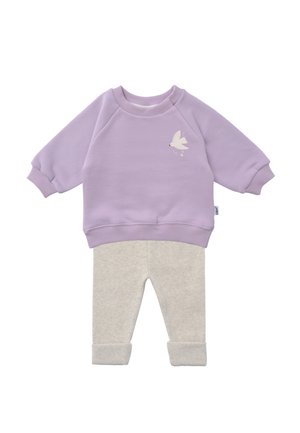 SET  - Sweatshirt - purple grey