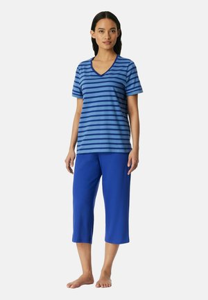 SET - KURZARM - Nattøj sæt - blau