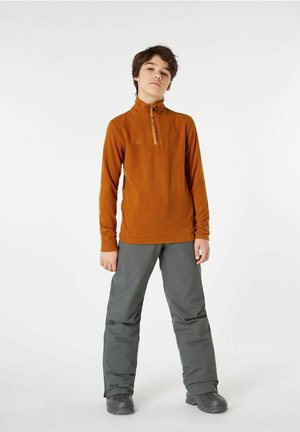 PERFECTLY LANGARM - Fleece trui - umberorange