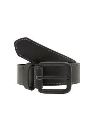 EFFECT WITH STITCHING - Riem - black