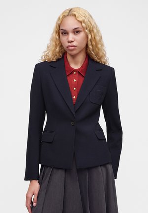 Tommy Hilfiger, SLIM FIT SINGLE BREASTED BLAZER - Блейзър - dark blue