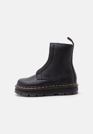 Dr. Martens, ZEBZAG LACELESS UNISEX - Botines - black pisa