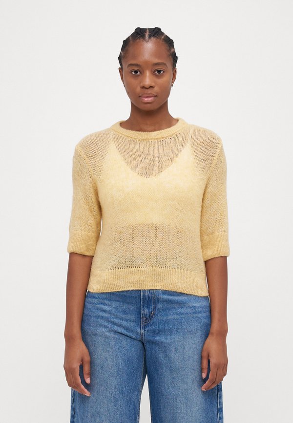 ONLKRISTY O NECK  - Print T-shirt - dried moss melange