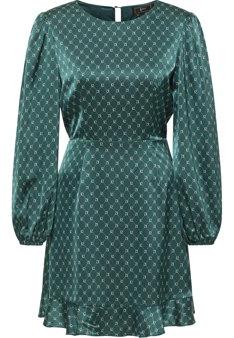 faina Cocktailjurk groen