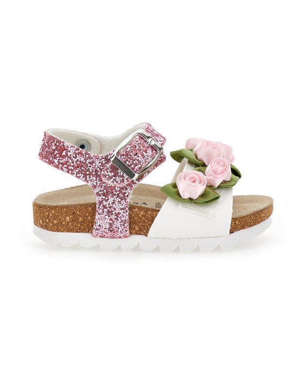 SANDALO GLITTER - Riemensandalette - rosa fairytale