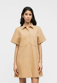HUGO KANDIRA - Φόρεμα πουκάμισο - beige