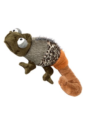HIDEANDSEEK BEASTSTOWN - Cuddly toy - grün braun orange chamäleon