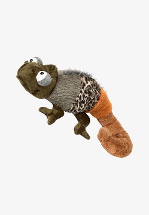 HIDEANDSEEK BEASTSTOWN - Cuddly toy - grün braun orange chamäleon