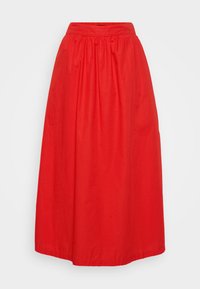 Non sélectionné, fiery red