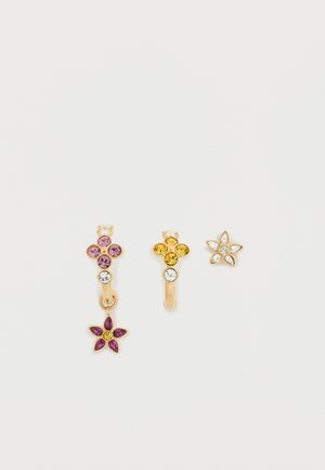 FLOWERS SET  - Oorbellen - yellow gold-coloured/multi-coloured