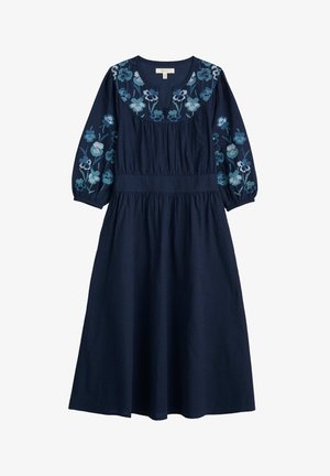 Seasalt Cornwall COPSE LAUREL EMBROIDERED - Robe de jour - navy maritime