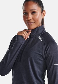 2XU AERO - Maglietta a manica lunga - black silver reflective