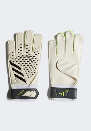 adidas Performance PREDATOR GOALKEEPER TRAIN - Gants de gardien de but - white   lucid lemon   black