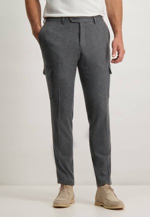 Chinos - medium-grey plain