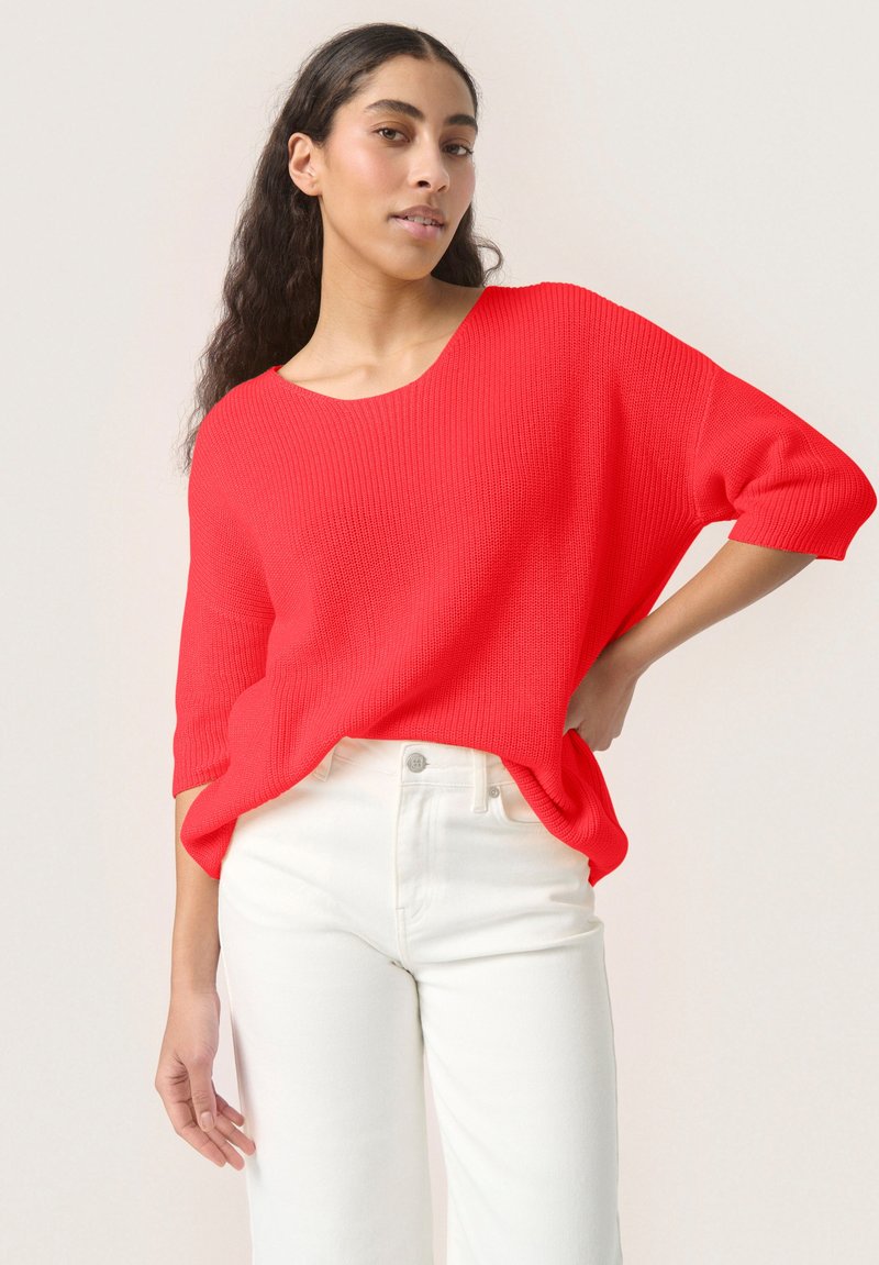 Soaked in Luxury TUESDAY - Maglione - hot coral