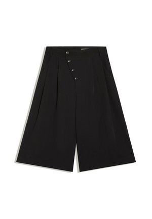 Bershka, BUTTON CULOTTE - Short - black