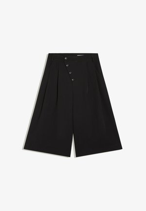 Bershka, BUTTON CULOTTE - Short - black
